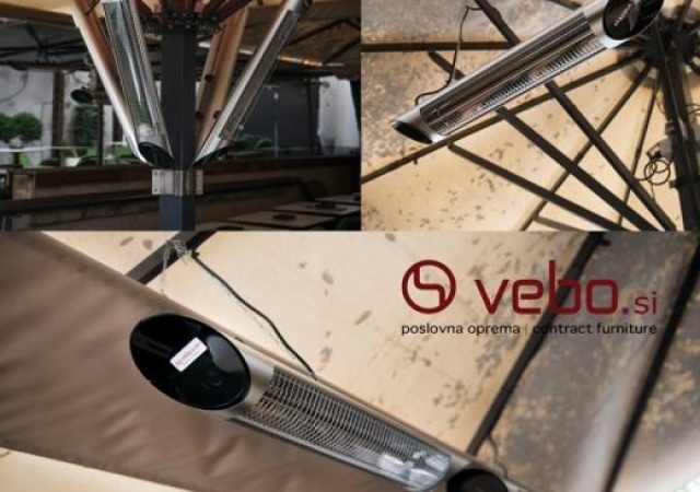 Električni grejači BLADE 2500 W, Ljubljana