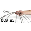 1. Plastificirana čelična sajla 0,8 m